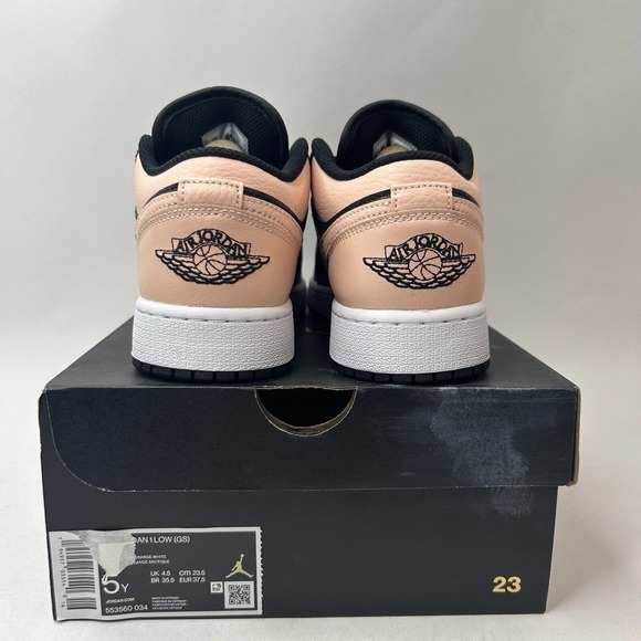 Nike Shoes Air Jordan 1 Low Retro GS “Crimson Tint” 2023 - Picture 4 of 5